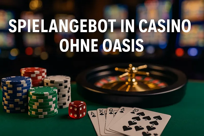 Spielangebot in Casinos ohne OASIS