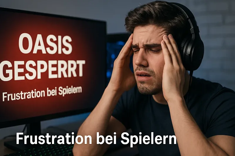 OASIS gesperrt – Frustration bei Spielern